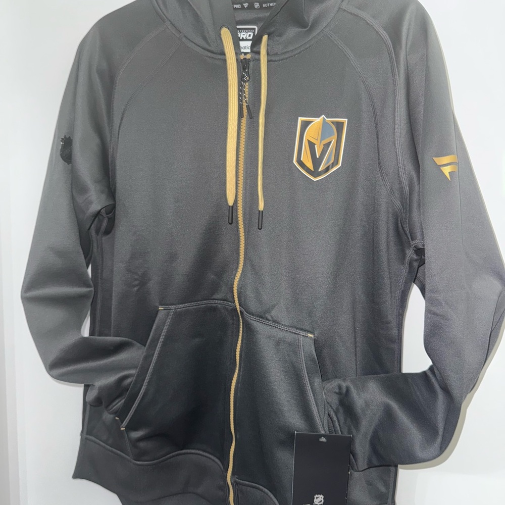 AUTHENTIC PRO-Fanatics Men's Vegas Golden Knights Authentic Pro Full-Zip Jacket